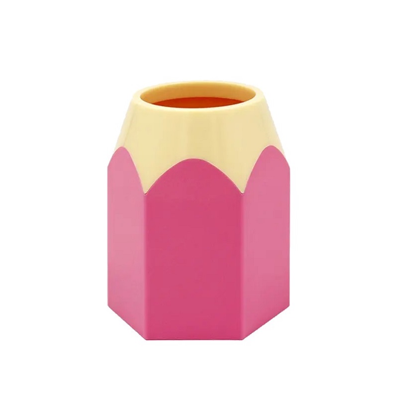 Plastový stojánek "pastelka", růžový