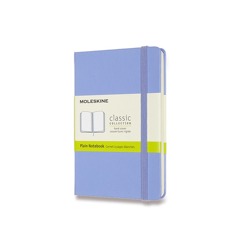 Skicář MOLESKINE tvrdý čistý nebesky modrý S