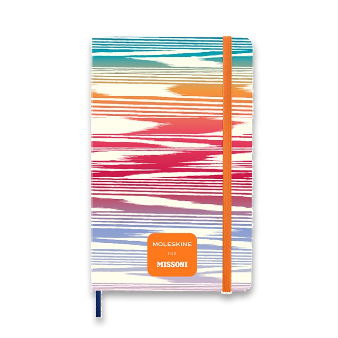 Zápisník MOLESKINE Missoni linkovaný Fiamm L