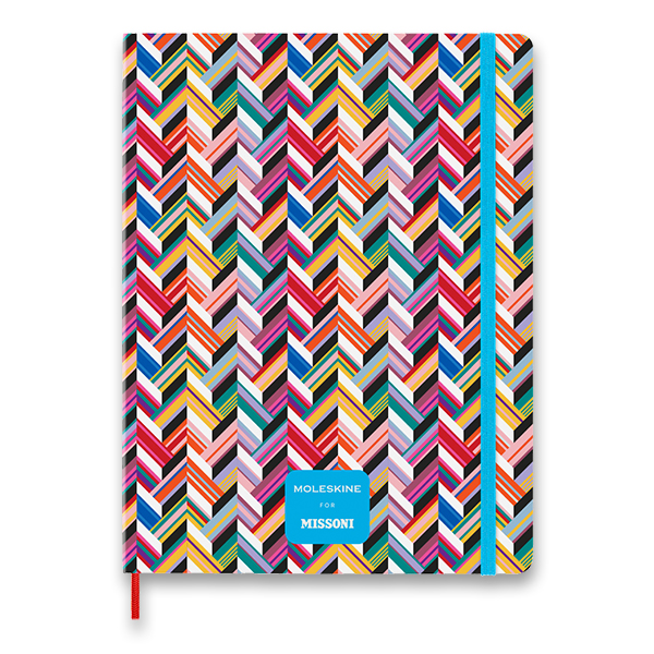 Zápisník MOLESKINE Missoni linkovaný Zigzag XL