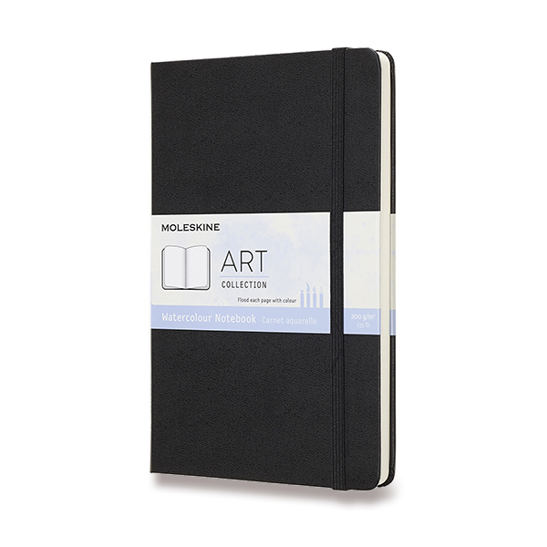 Skicář MOLESKINE Watercolour Notebook černý L