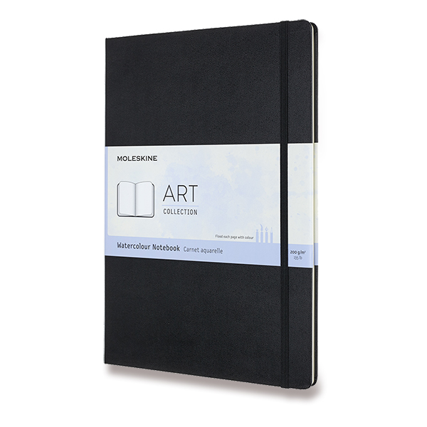 Skicář MOLESKINE Watercolour Notebook černý A4