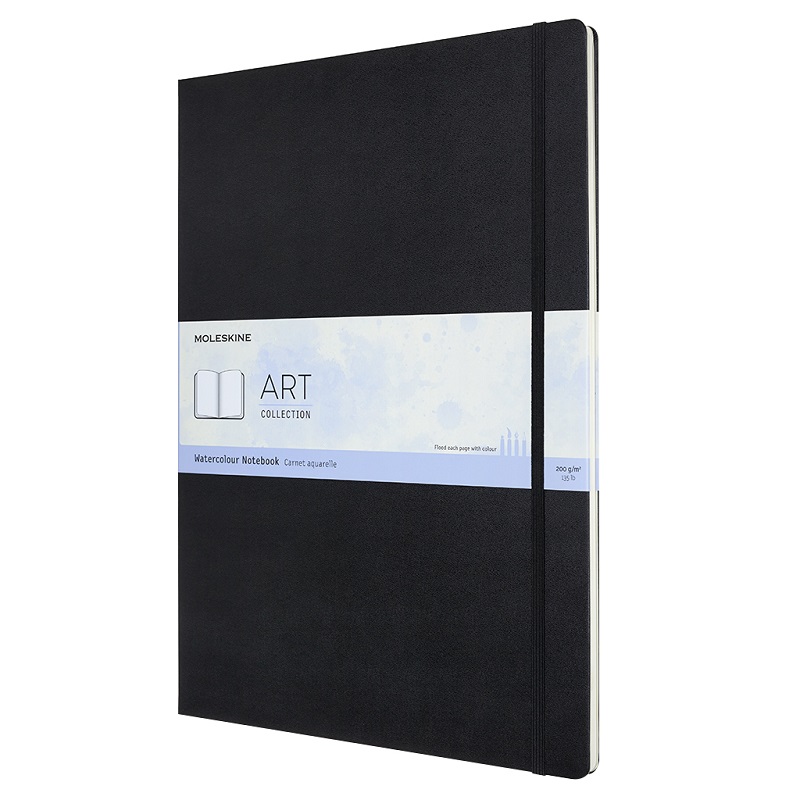 Skicář MOLESKINE Watercolour Notebook černý A3