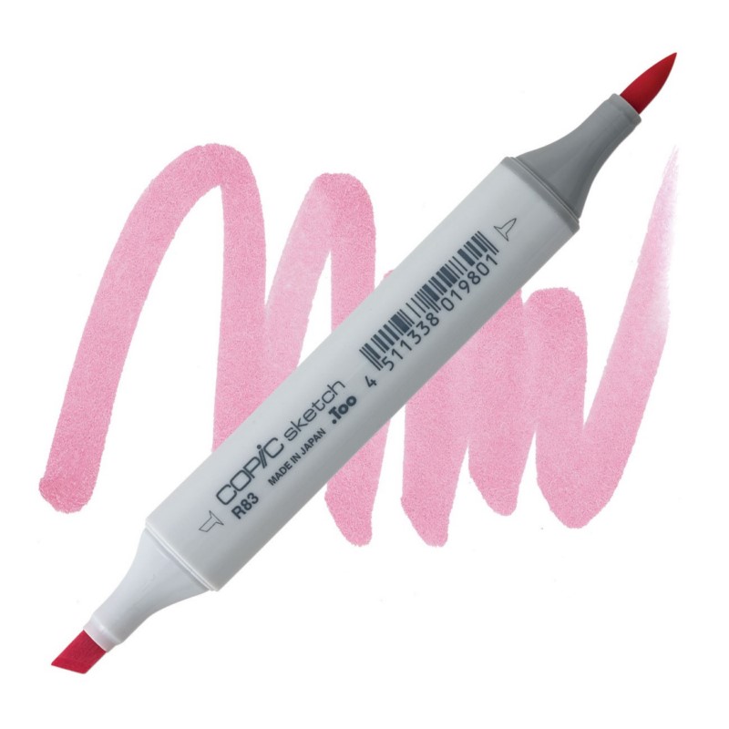 Lihová fixa COPIC Sketch oboustranná Brush & Chisel, R83 Rose mist
