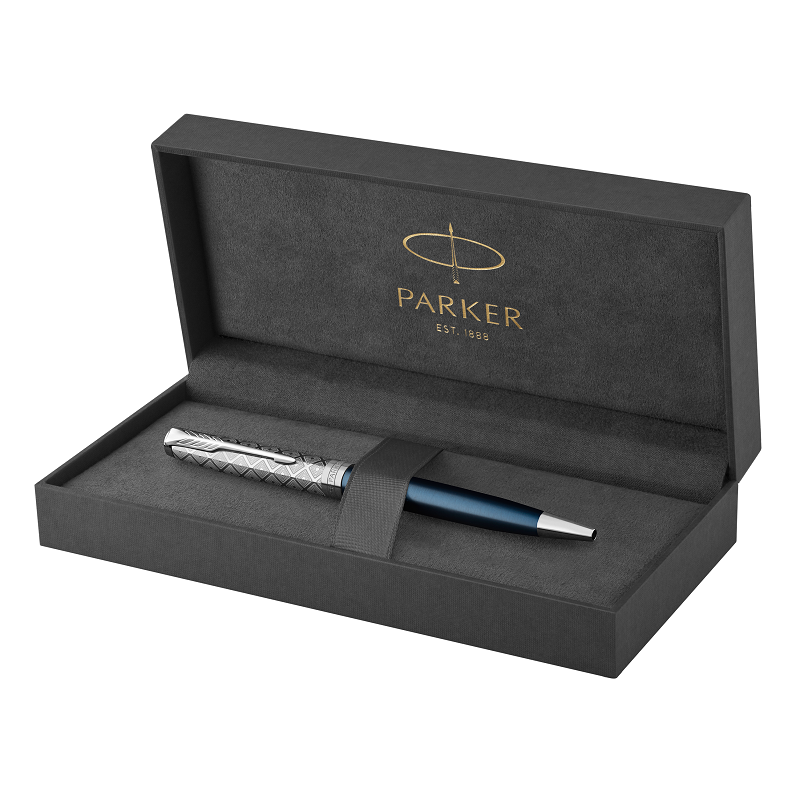 Kuličkové pero PARKER Sonnet Premium Metal Blue CT