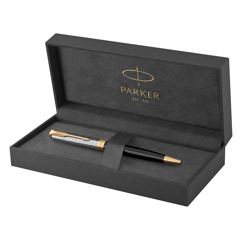 Kuličkové pero PARKER Sonnet Premium Metal Black GT