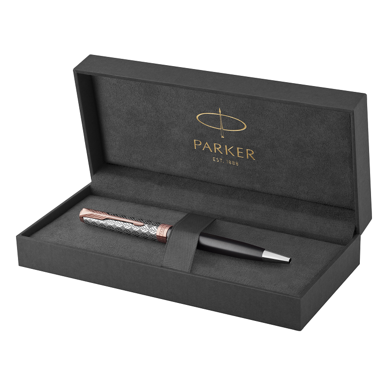 Kuličkové pero PARKER Sonnet Premium Metal Grey PGT