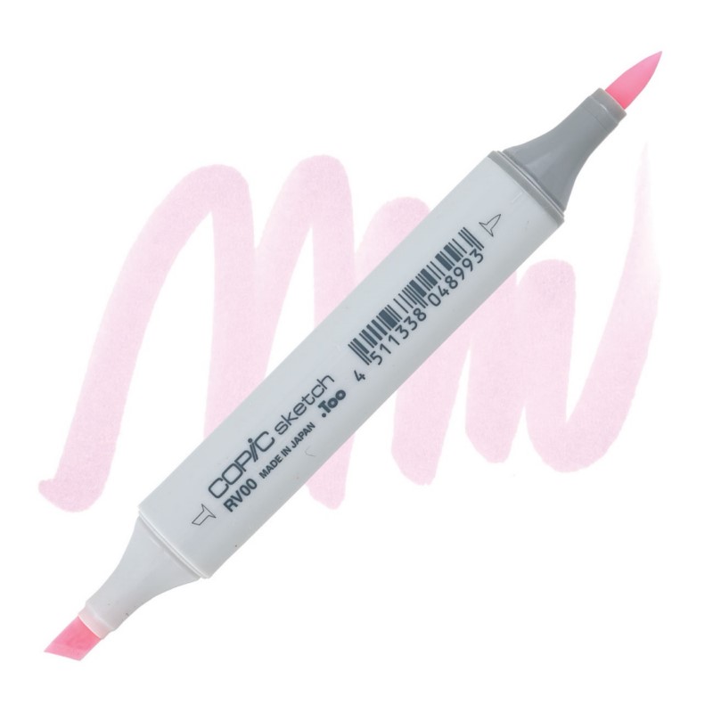 Lihová fixa COPIC Sketch oboustranná Brush & Chisel, RV00 Water lily