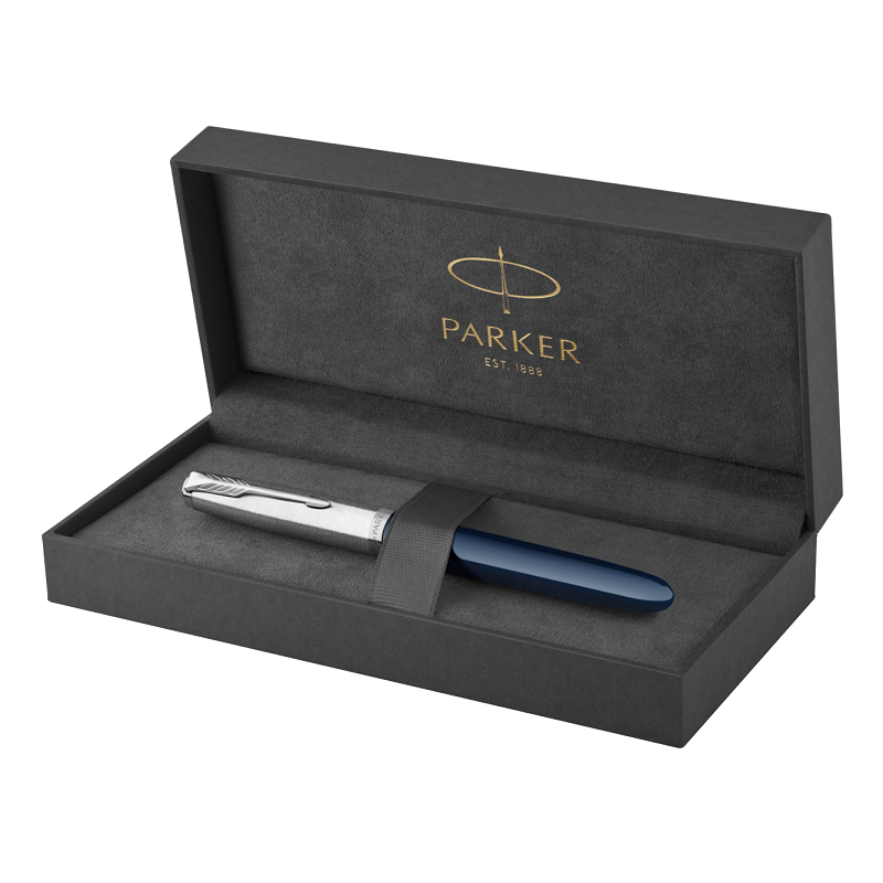 Plnící pero PARKER 51 Midnight Blue CT "F"