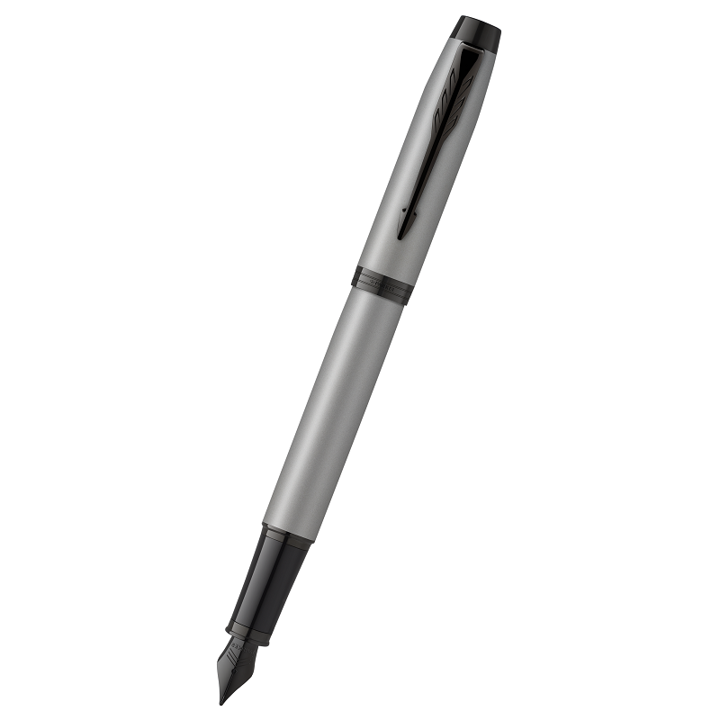 Plnící pero PARKER IM Achromatic Grey BT "M"