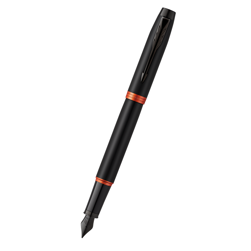 Plnící pero PARKER IM Professionals Vibrant Rings Flame Orange "F"