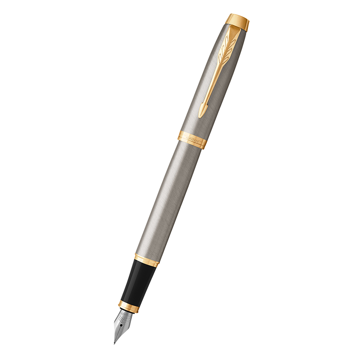 Plnící pero PARKER IM Brushed Metal GT "M"