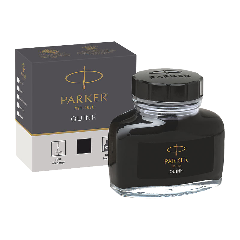 Lahvičkový inkoust PARKER černý
