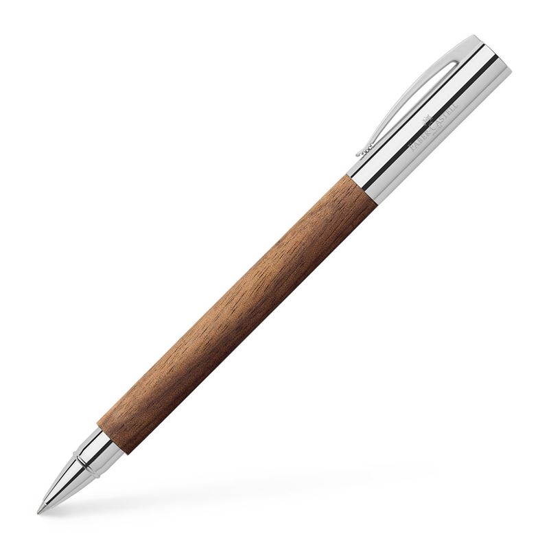 FABER-CASTELL roller Ambition Walnut Wood