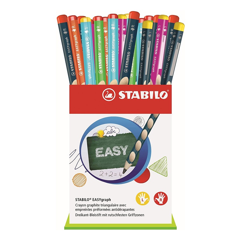 Tužky STABILO EASYgraph, 36ks ve stojánku
