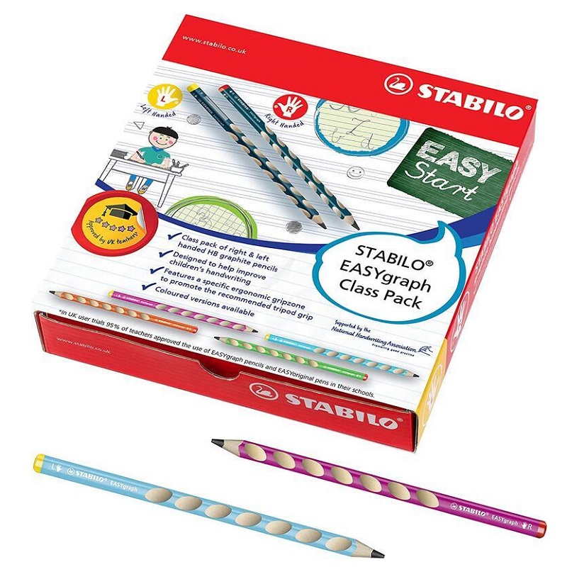 Tužky STABILO EASYgraph, 48ks školní box