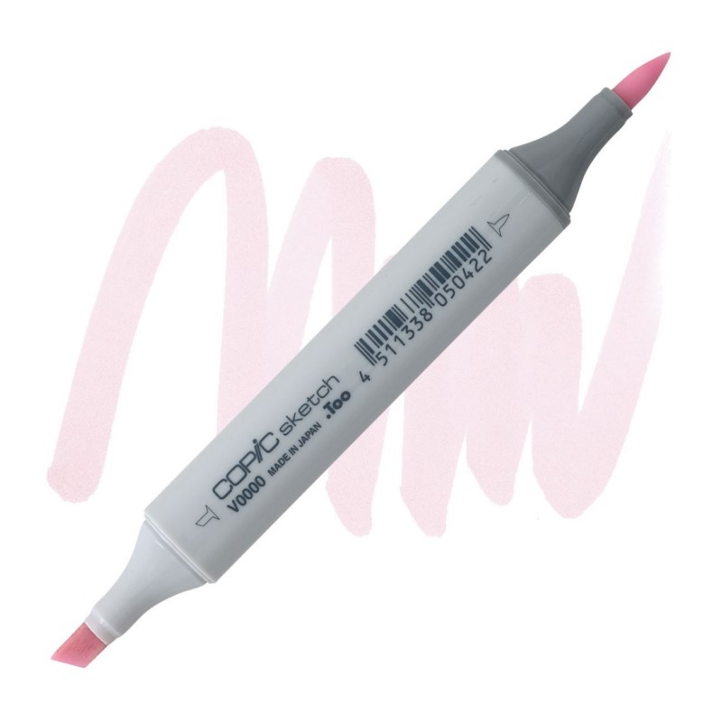 Lihová fixa COPIC Sketch oboustranná Brush & Chisel, V0000 Rose quatrz