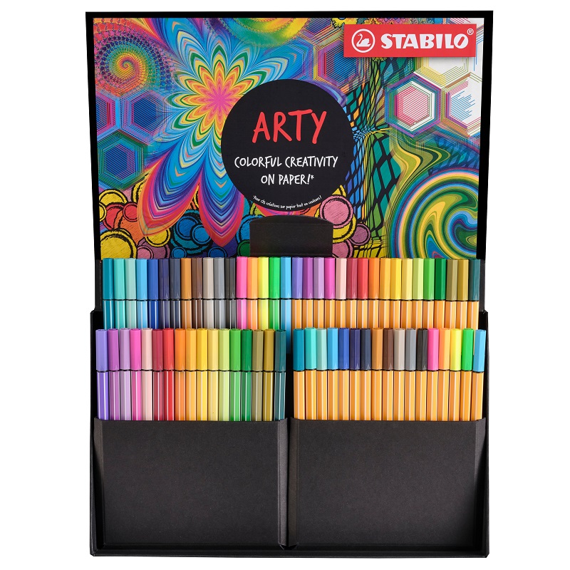 Sada STABILO Creative Set Pen 68 a point 88, 68ks ARTY