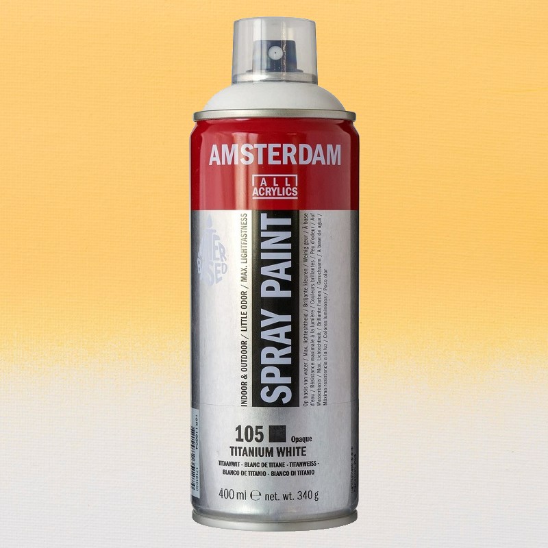 Akrylový sprej AMSTERDAM 400ml, Naples Yellow Deep