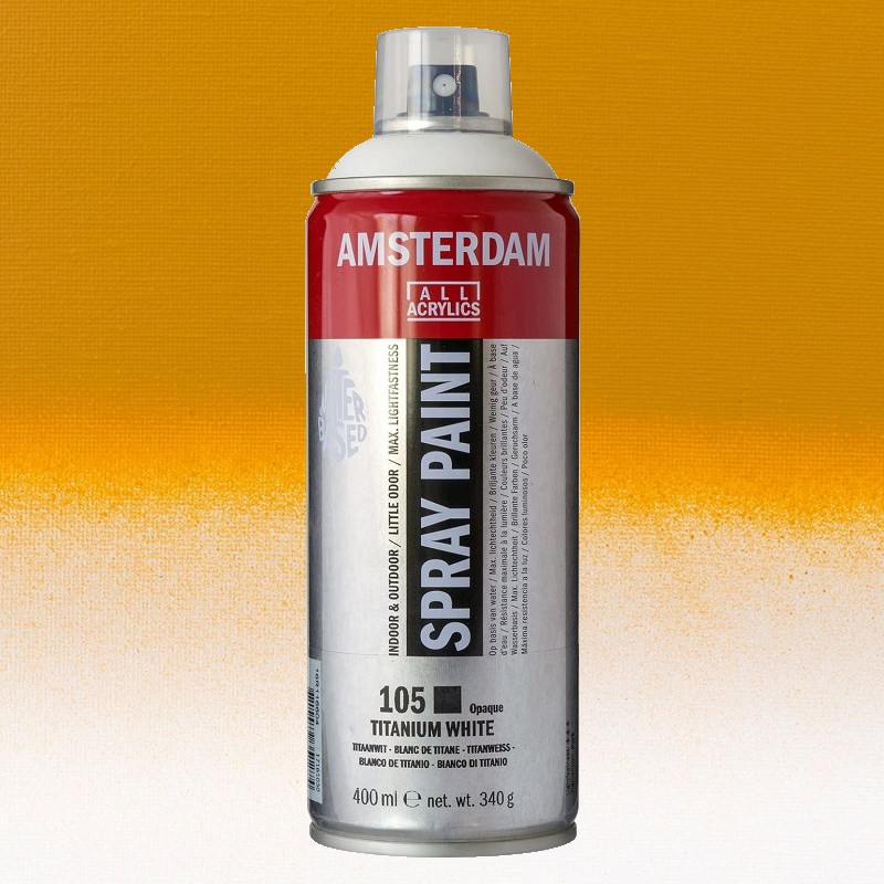 Akrylový sprej AMSTERDAM 400ml, Yellow Ochre