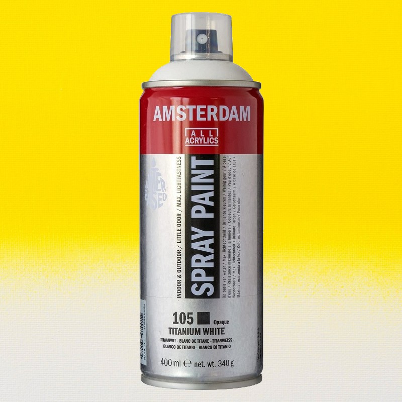 Akrylový sprej AMSTERDAM 400ml, Azo Yellow Lemon