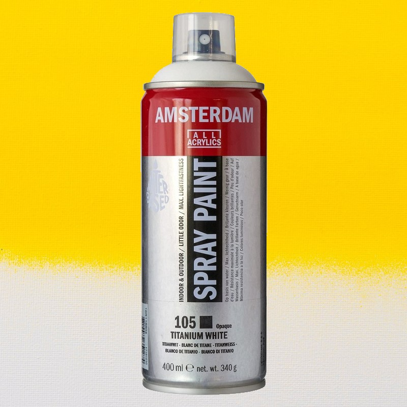 Akrylový sprej AMSTERDAM 400ml, Azo Yellow Light