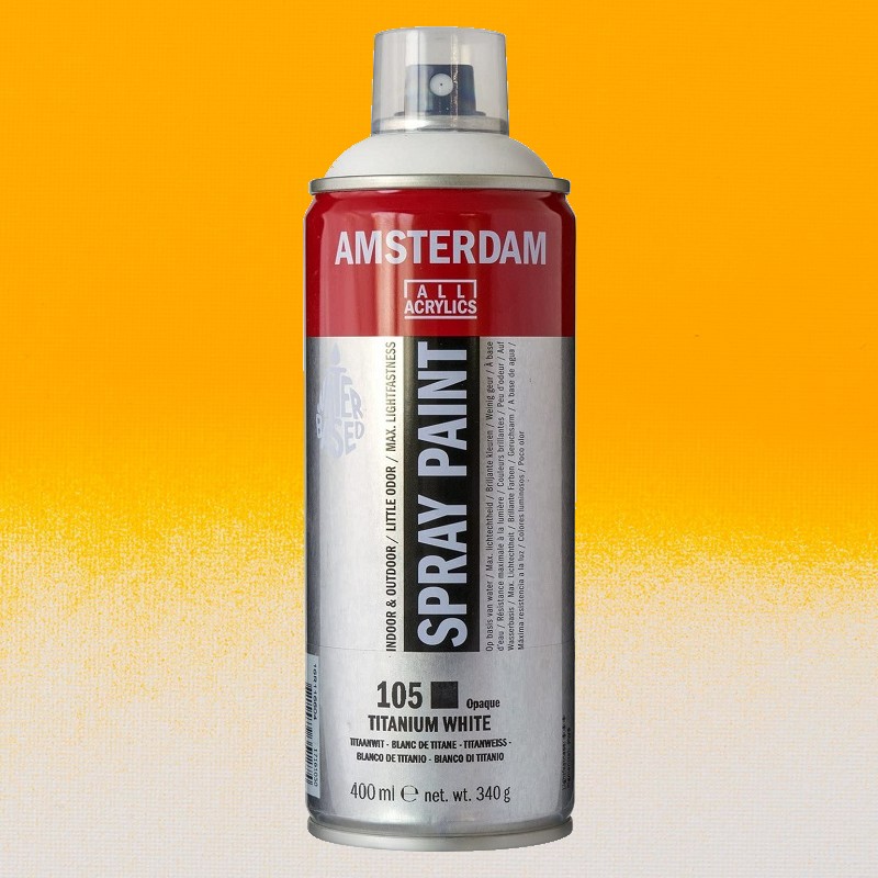 Akrylový sprej AMSTERDAM 400ml, Azo Yellow Deep