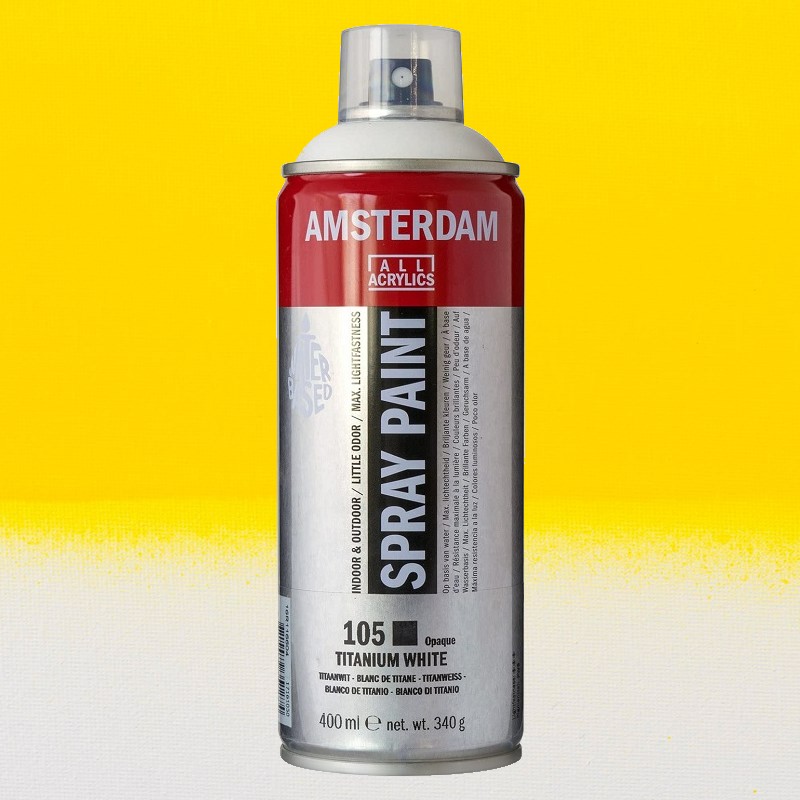 Akrylový sprej AMSTERDAM 400ml, Primary Yellow