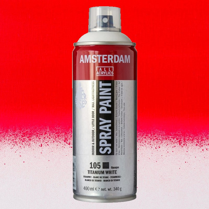 Akrylový sprej AMSTERDAM 400ml, Pyrrole Red