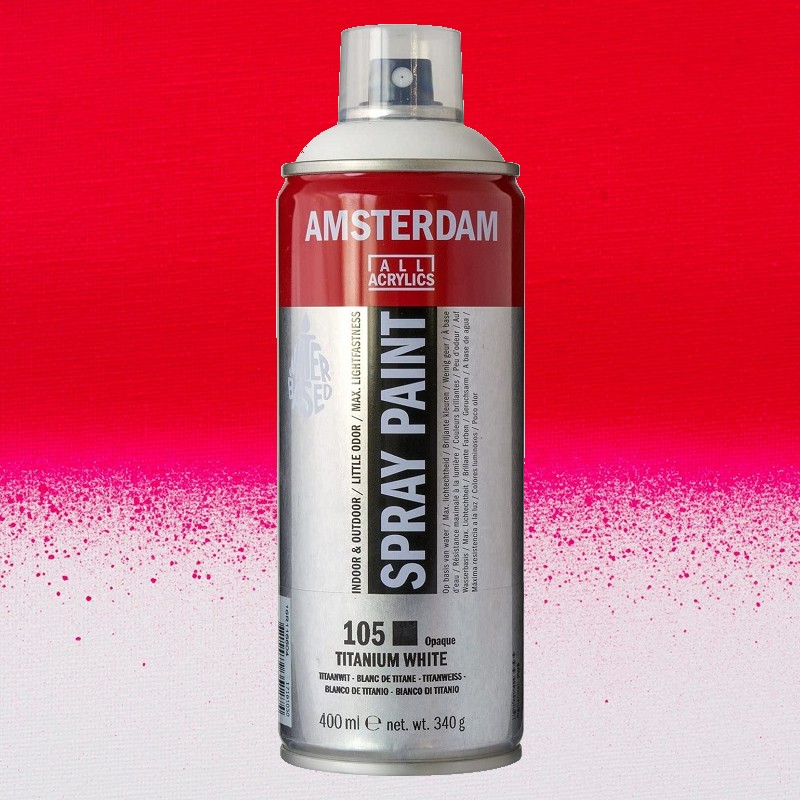 Akrylový sprej AMSTERDAM 400ml, Carmine