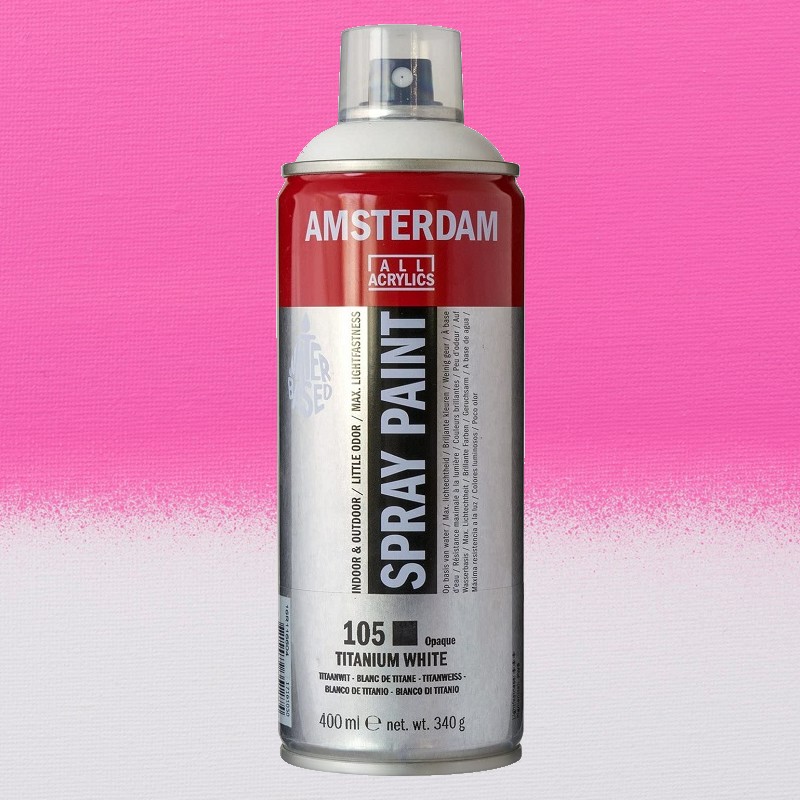 Akrylový sprej AMSTERDAM 400ml, Quinarose Light