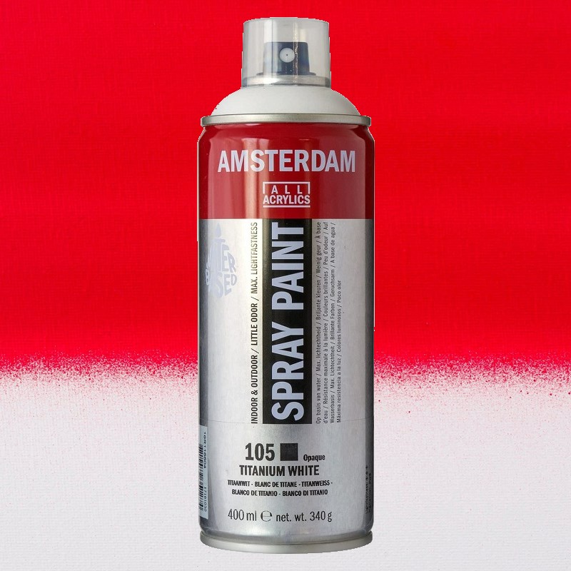 Akrylový sprej AMSTERDAM 400ml, Naphthol Red Deep