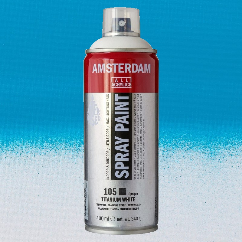 Akrylový sprej AMSTERDAM 400ml, Turquoise Blue