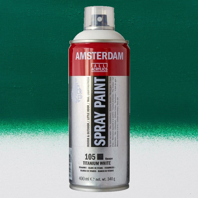 Akrylový sprej AMSTERDAM 400ml, Permanent Green Deep