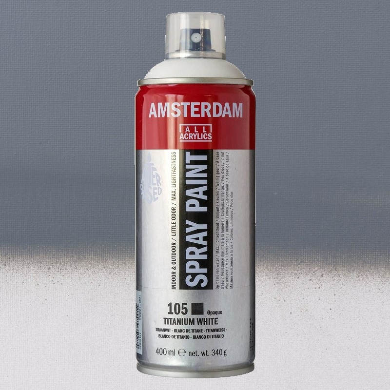 Akrylový sprej AMSTERDAM 400ml, Neutral Grey