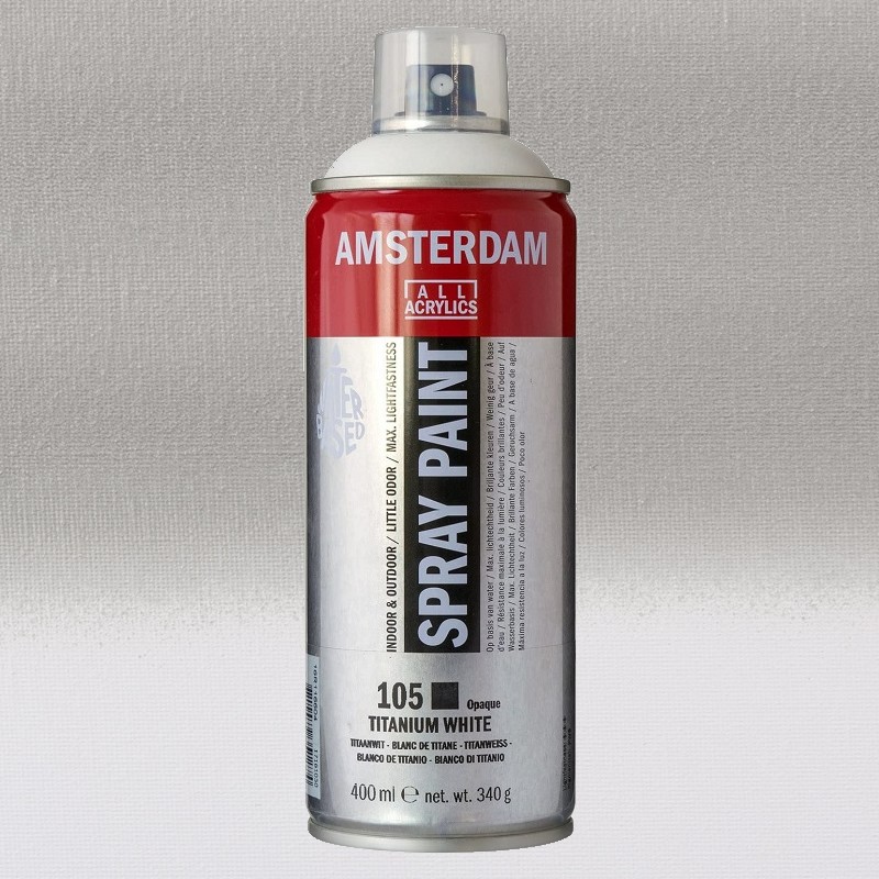 Akrylový sprej AMSTERDAM 400ml, Silver
