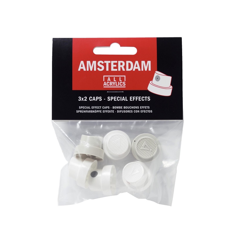 AMSTERDAM Sada speciálních trysek pro spreje AMSTERDAM, 6ks