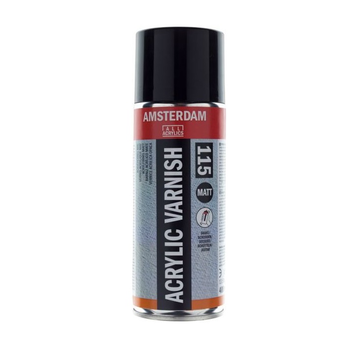 Fixační sprej AMSTERDAM Varnish 400ml, matný