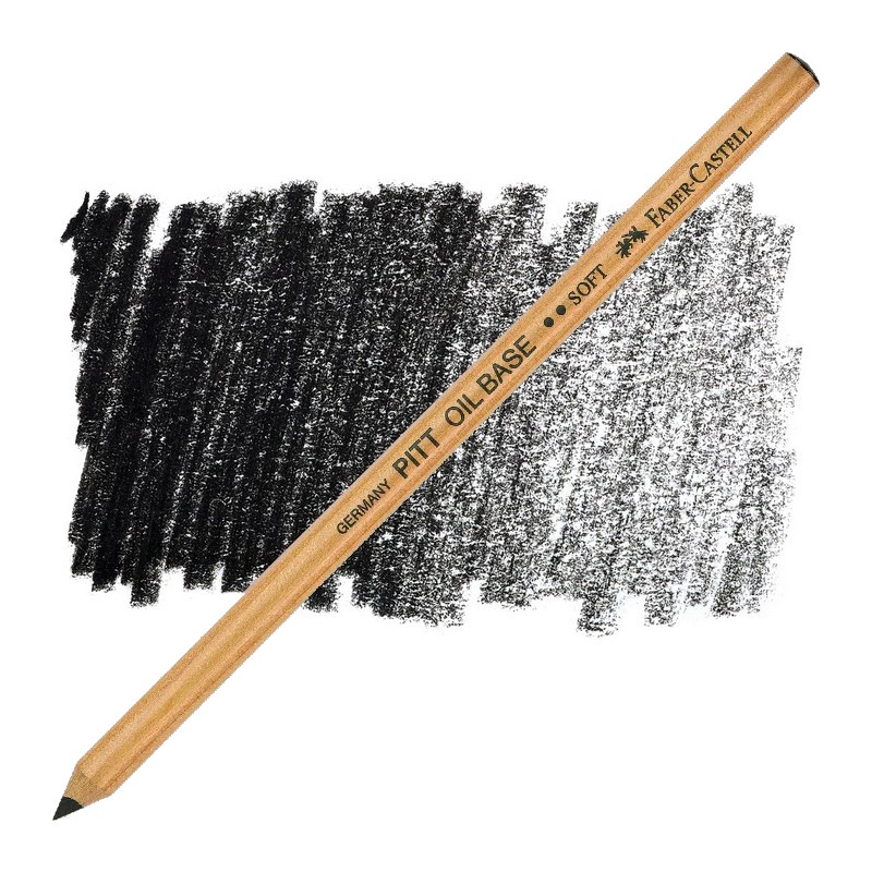 FABER-CASTELL umělecký pastel Pitt, 199 Soft Black