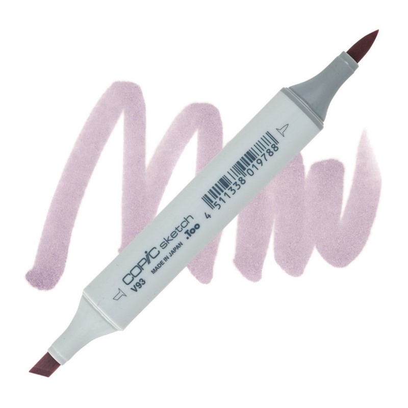 Lihová fixa COPIC Sketch oboustranná Brush & Chisel, V93 Early grape