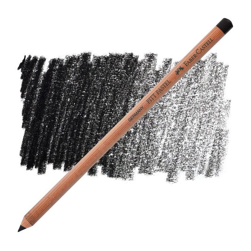 FABER-CASTELL umělecký pastel Pitt, 199 Black