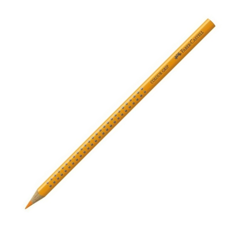 FABER-CASTELL ergonomická pastelka GRIP, žlutá tmavá