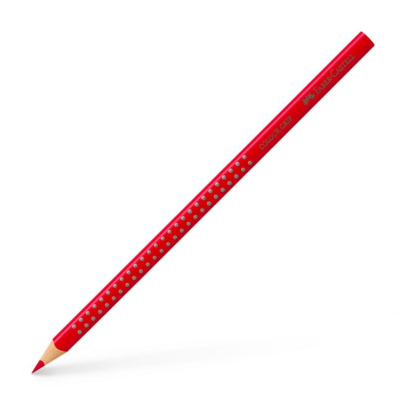 FABER-CASTELL ergonomická pastelka GRIP, červená