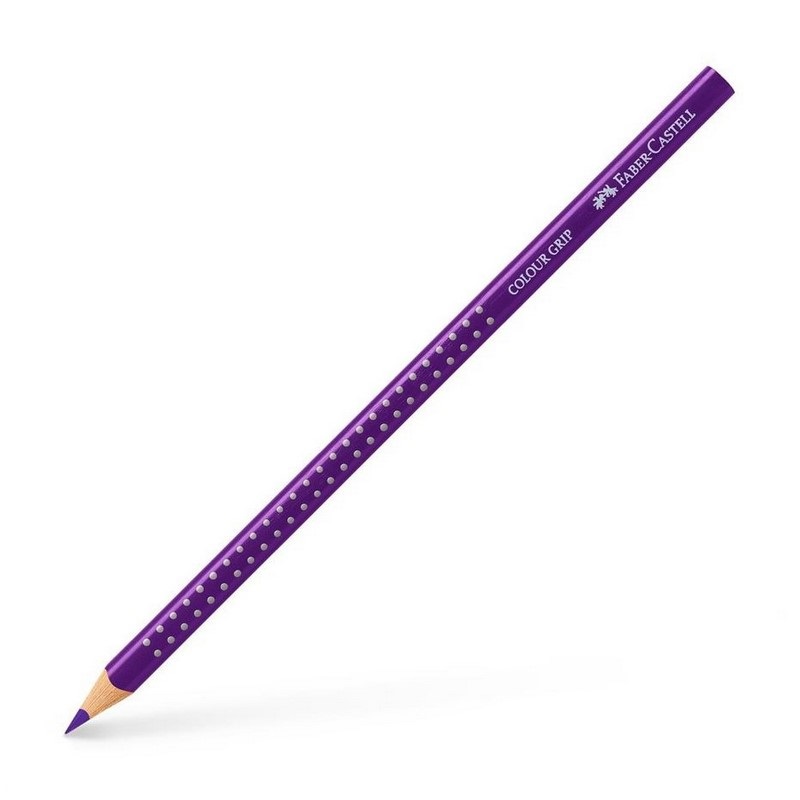 FABER-CASTELL ergonomická pastelka GRIP, fialově purpurová