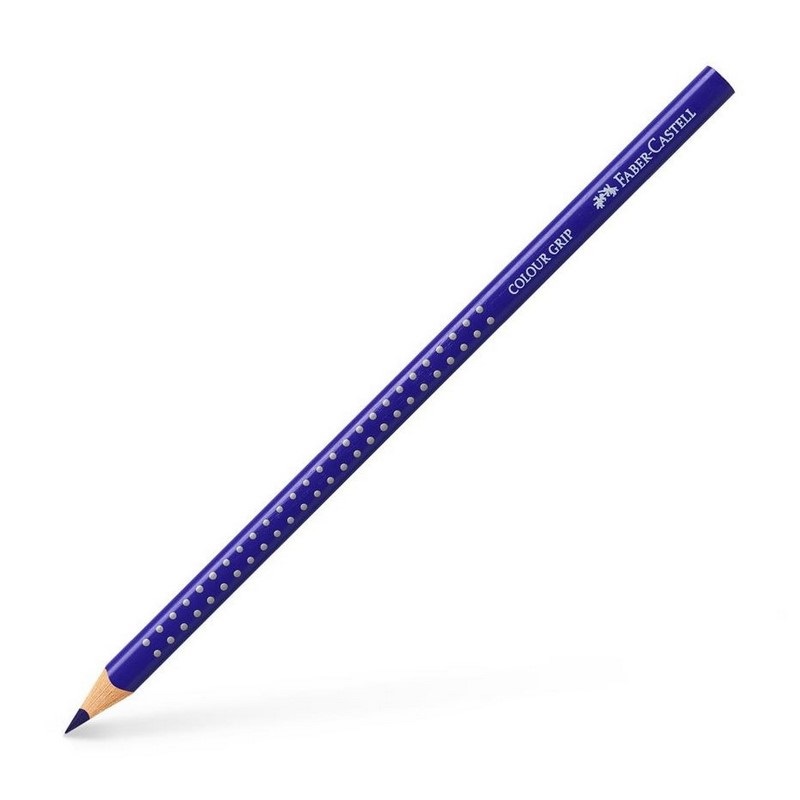 FABER-CASTELL ergonomická pastelka GRIP, modrá safírová
