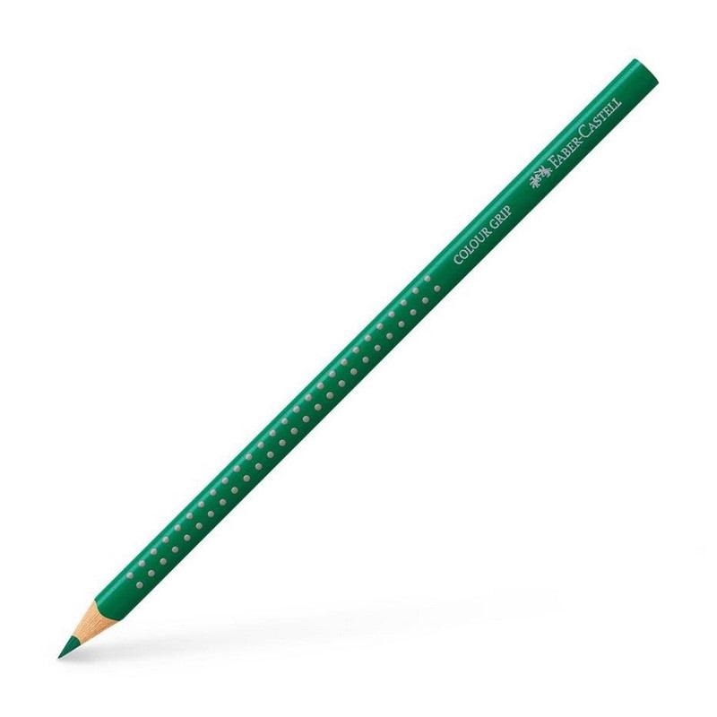 FABER-CASTELL ergonomická pastelka GRIP, smaragdová