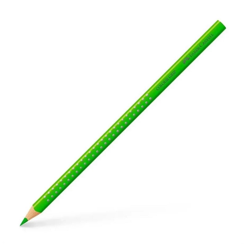 FABER-CASTELL ergonomická pastelka GRIP, zelená světlá