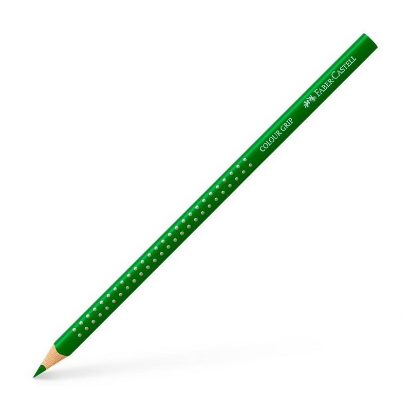FABER-CASTELL ergonomická pastelka GRIP, permanentní zelená