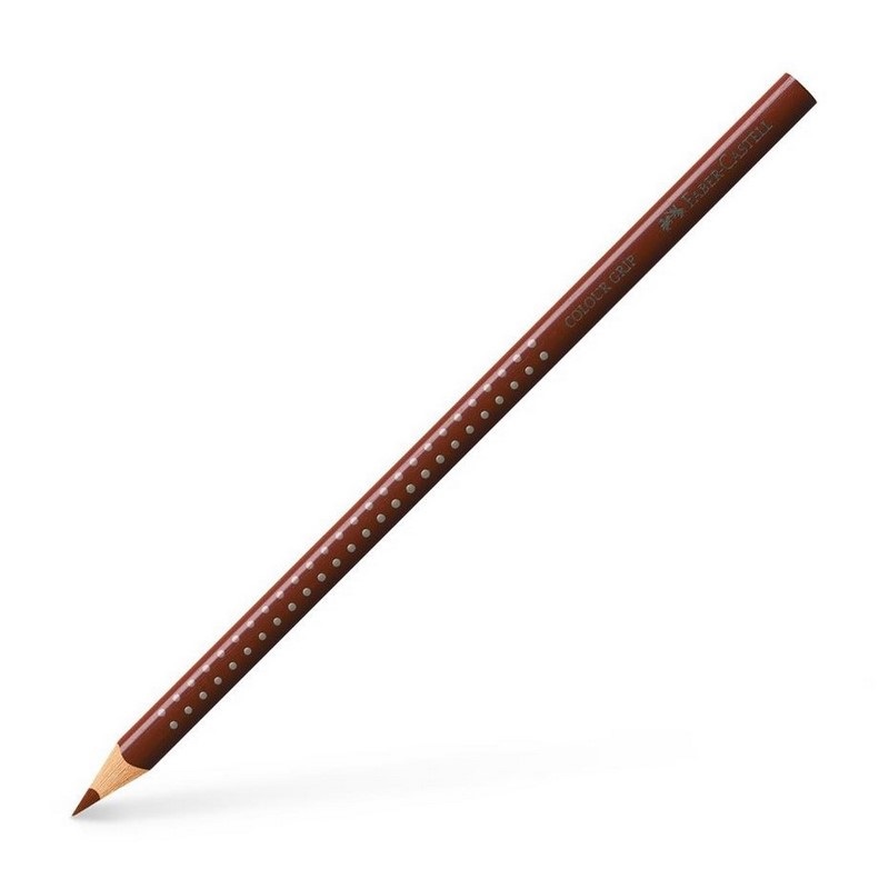 FABER-CASTELL ergonomická pastelka GRIP, siena tmavá
