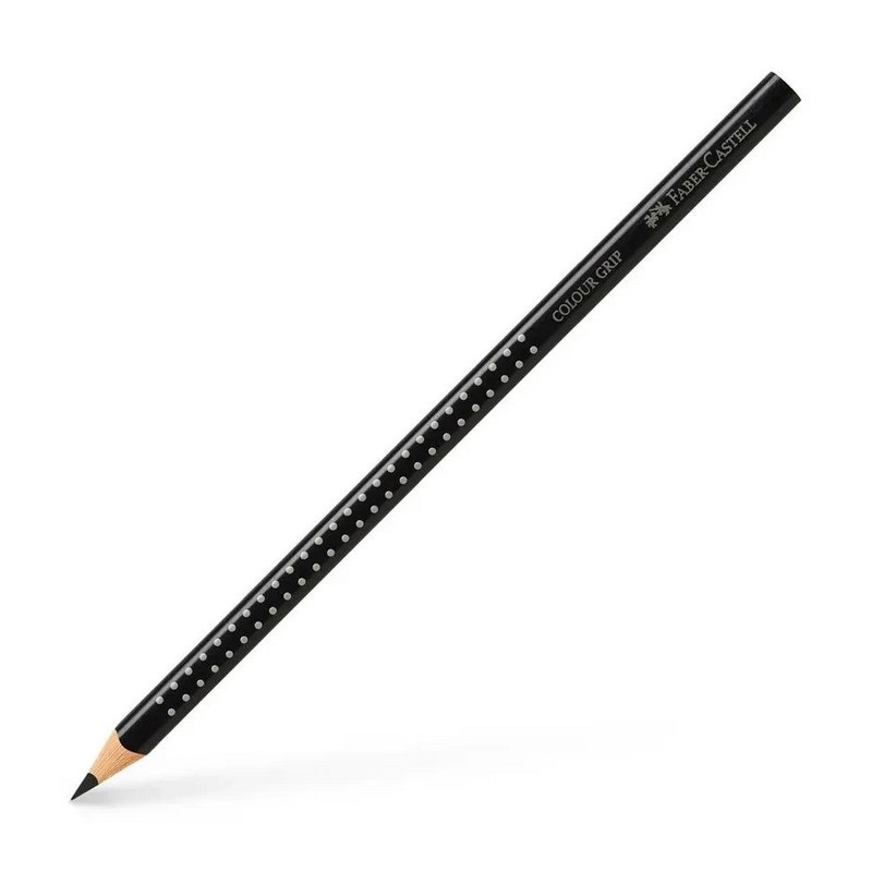 FABER-CASTELL ergonomická pastelka GRIP, černá